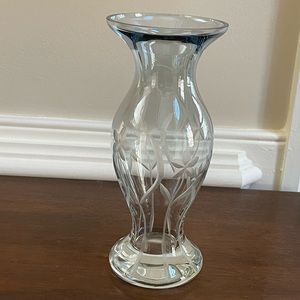 Lenox Crystal Petite Floral Vase, 8.75”